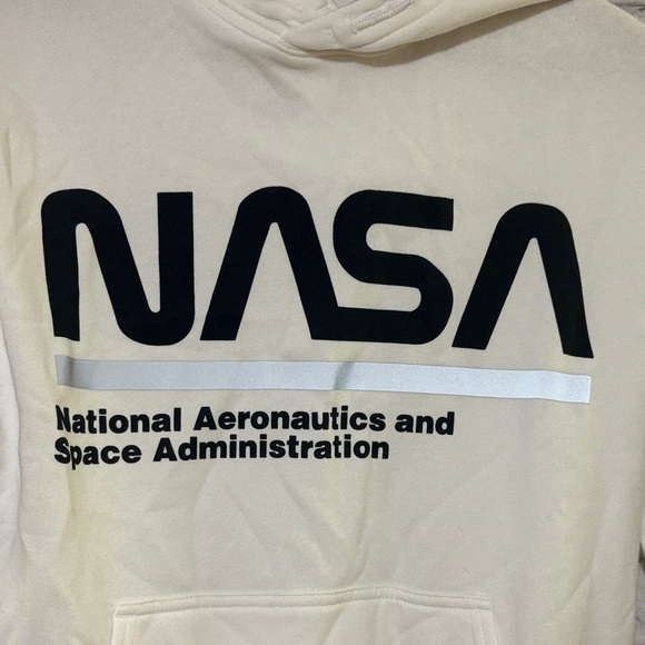H&M White NASA Hoodie for Men - Picture 4 of 9